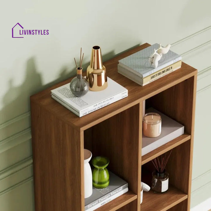 Marina Engineered Wood Bookshelves | Bookshelf for Living Room | Bedroom | Drawing Room | Study Room