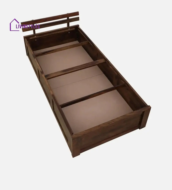 Amol Sheesham Wood Storage Single Beds Bedroom Furniture Sets