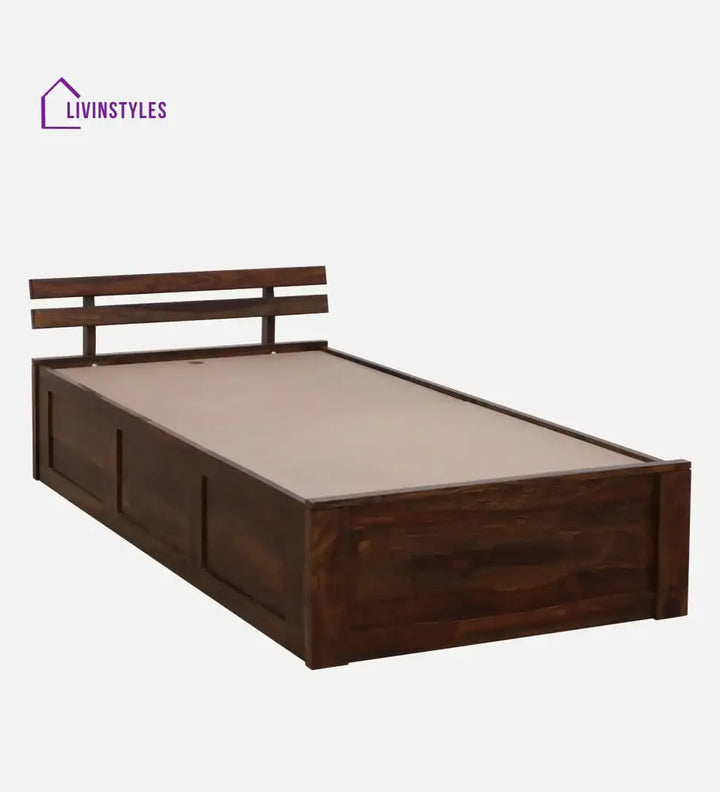 Amol Sheesham Wood Storage Single Beds Bedroom Furniture Sets