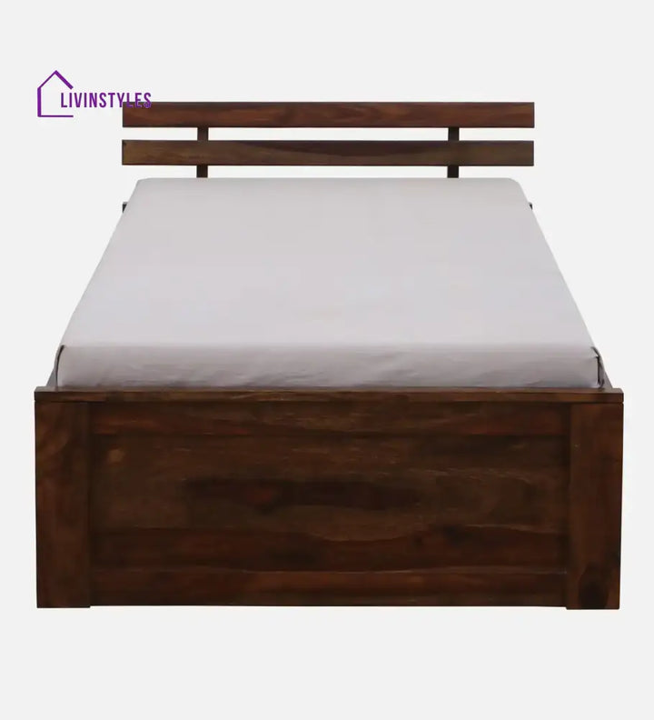 Amol Sheesham Wood Storage Single Beds Bedroom Furniture Sets