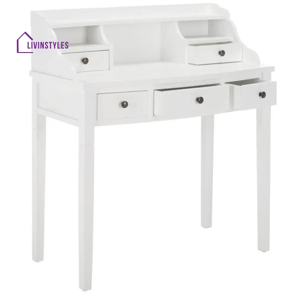 Marina Solid Mango Wood Study Table for Students