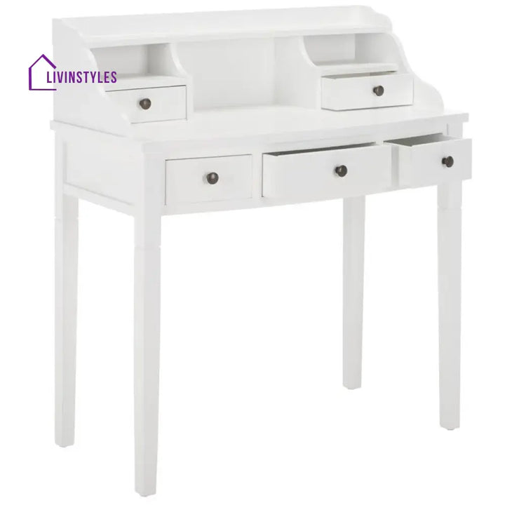 Marina Solid Mango Wood Study Table for Students