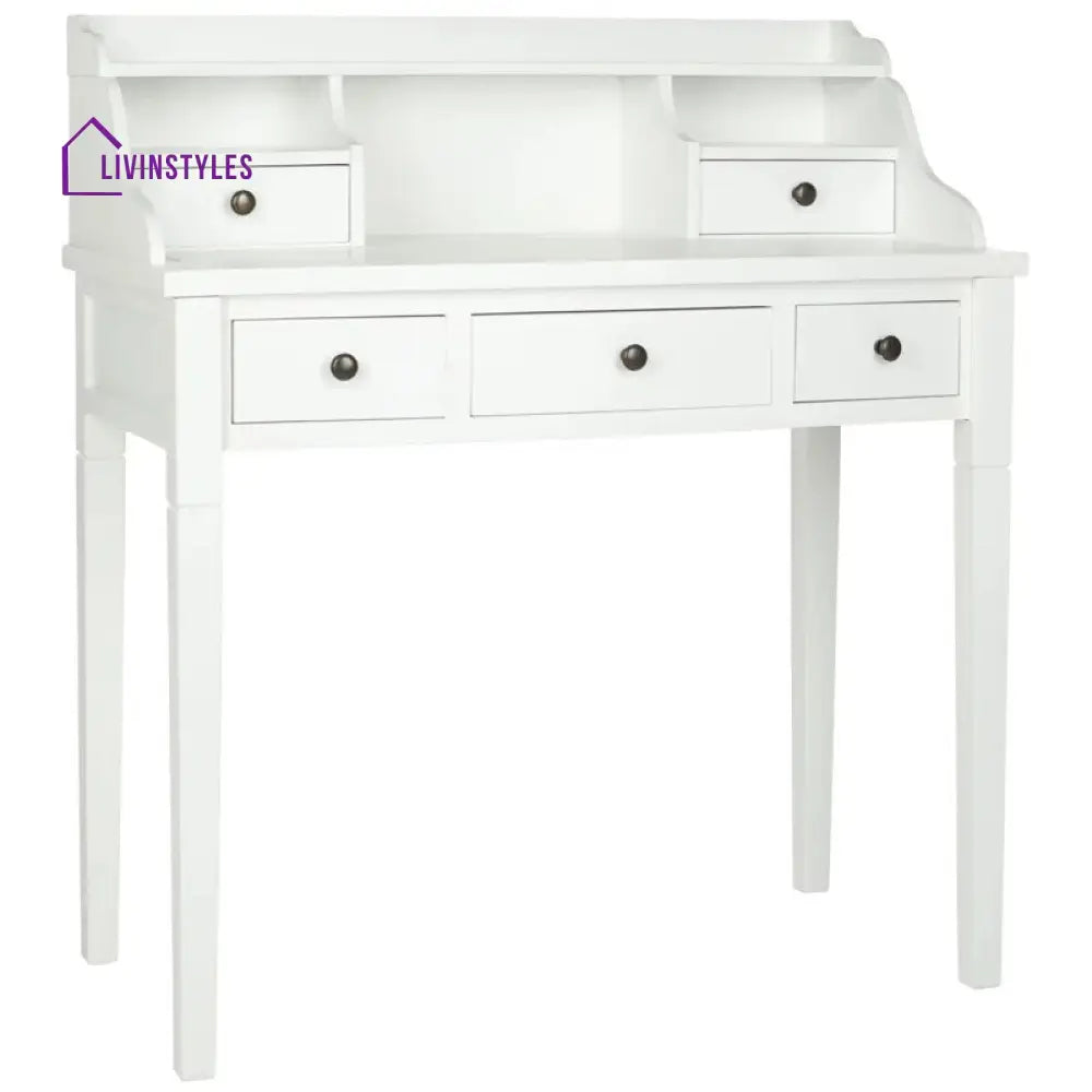 Marina Solid Mango Wood Study Table for Students