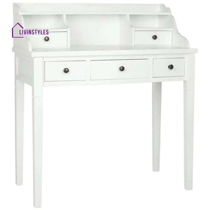 Marina Solid Mango Wood Study Table for Students