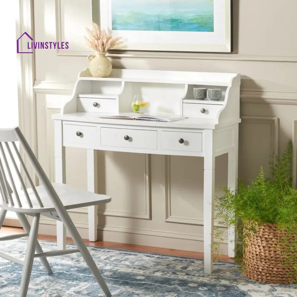Marina Solid Mango Wood Study Table for Students