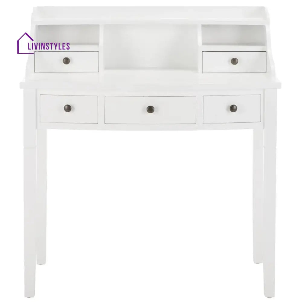 Marina Solid Mango Wood Study Table for Students