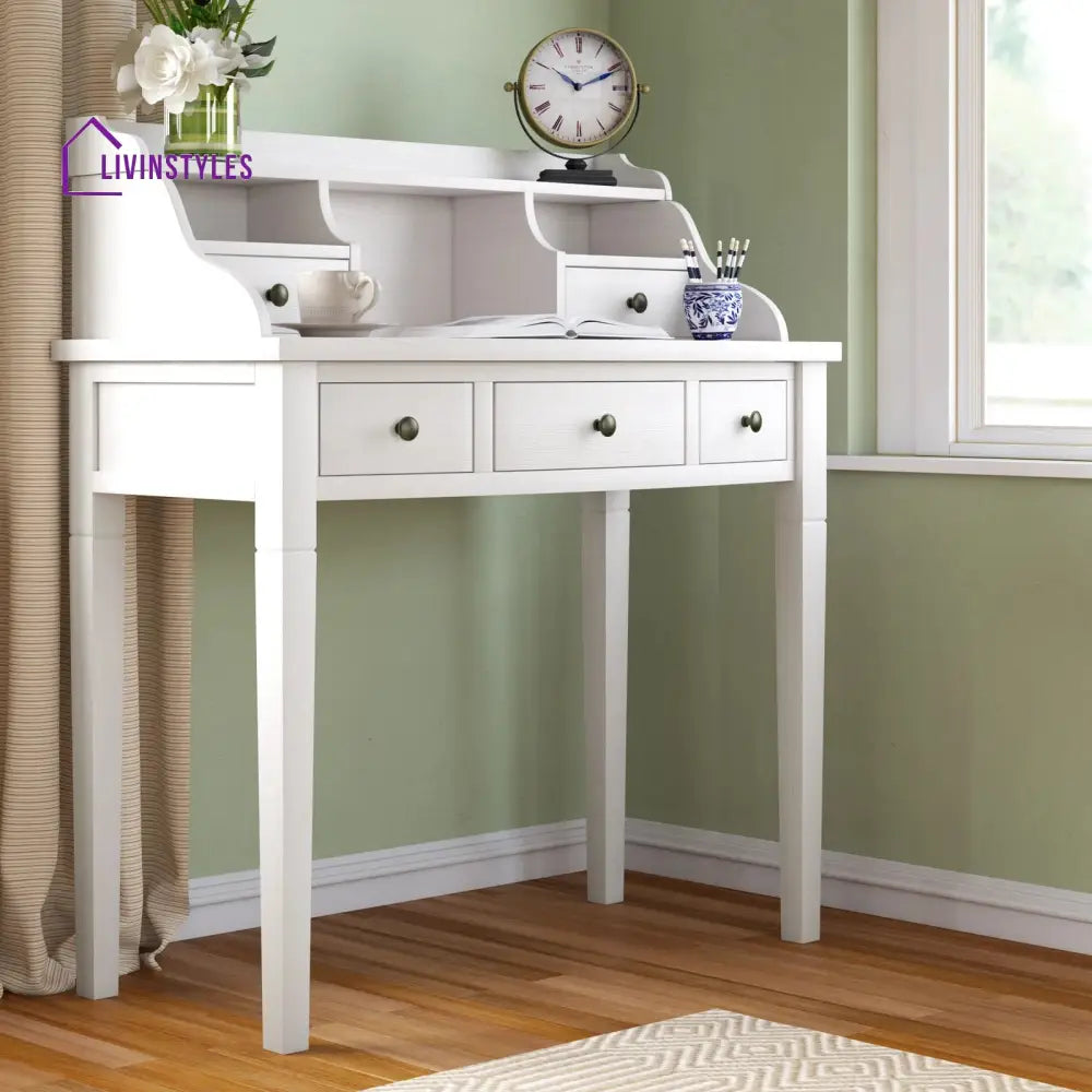 Marina Solid Mango Wood Study Table for Students