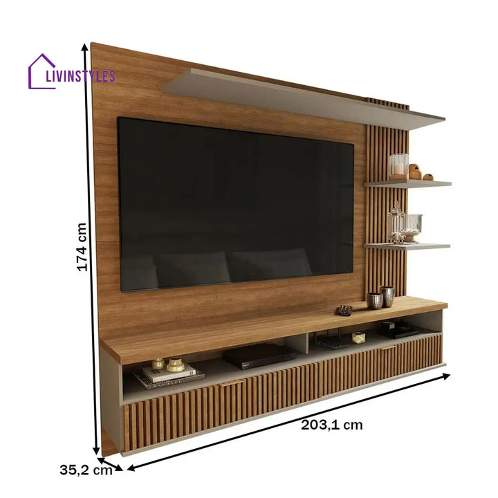 Marina Wall Mounted Tv Unit Stand for Living Room