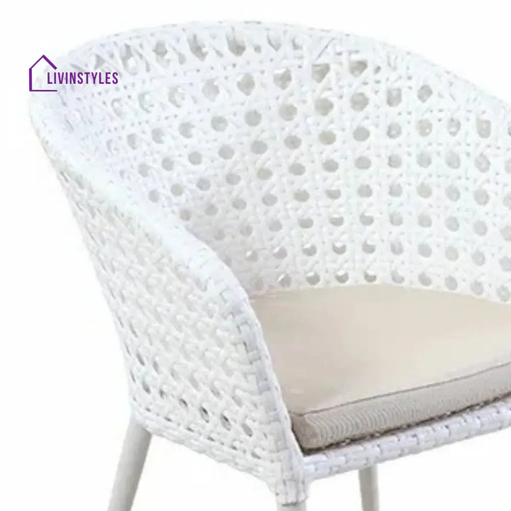 Marisol 5-Piece Outdoor Patio Dining Set With Wicker Chairs & Glass-Top Table - Sofa Set