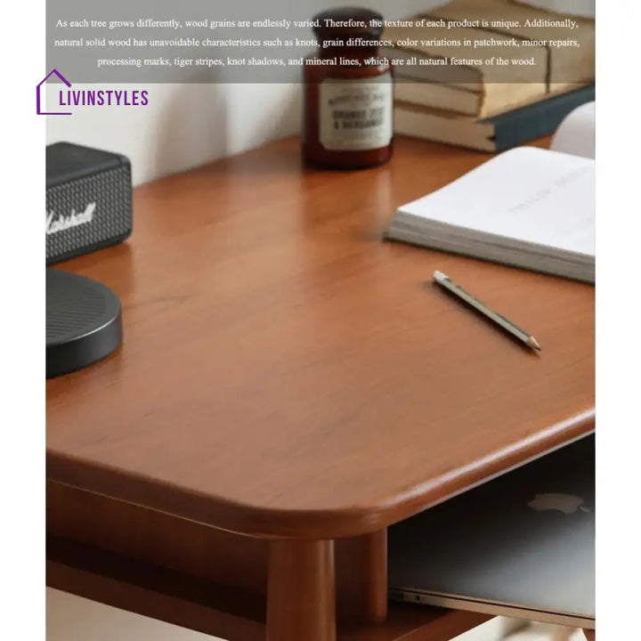 Mark Solid Wood Study Table for Students