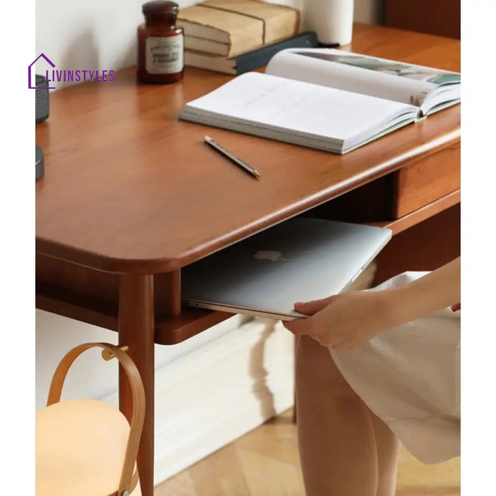 Mark Solid Wood Study Table for Students