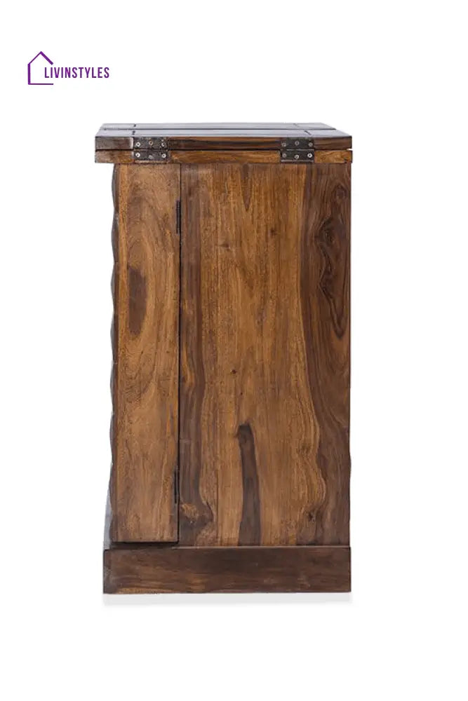 Marko Solid Wood Bar Cabinet Bar
