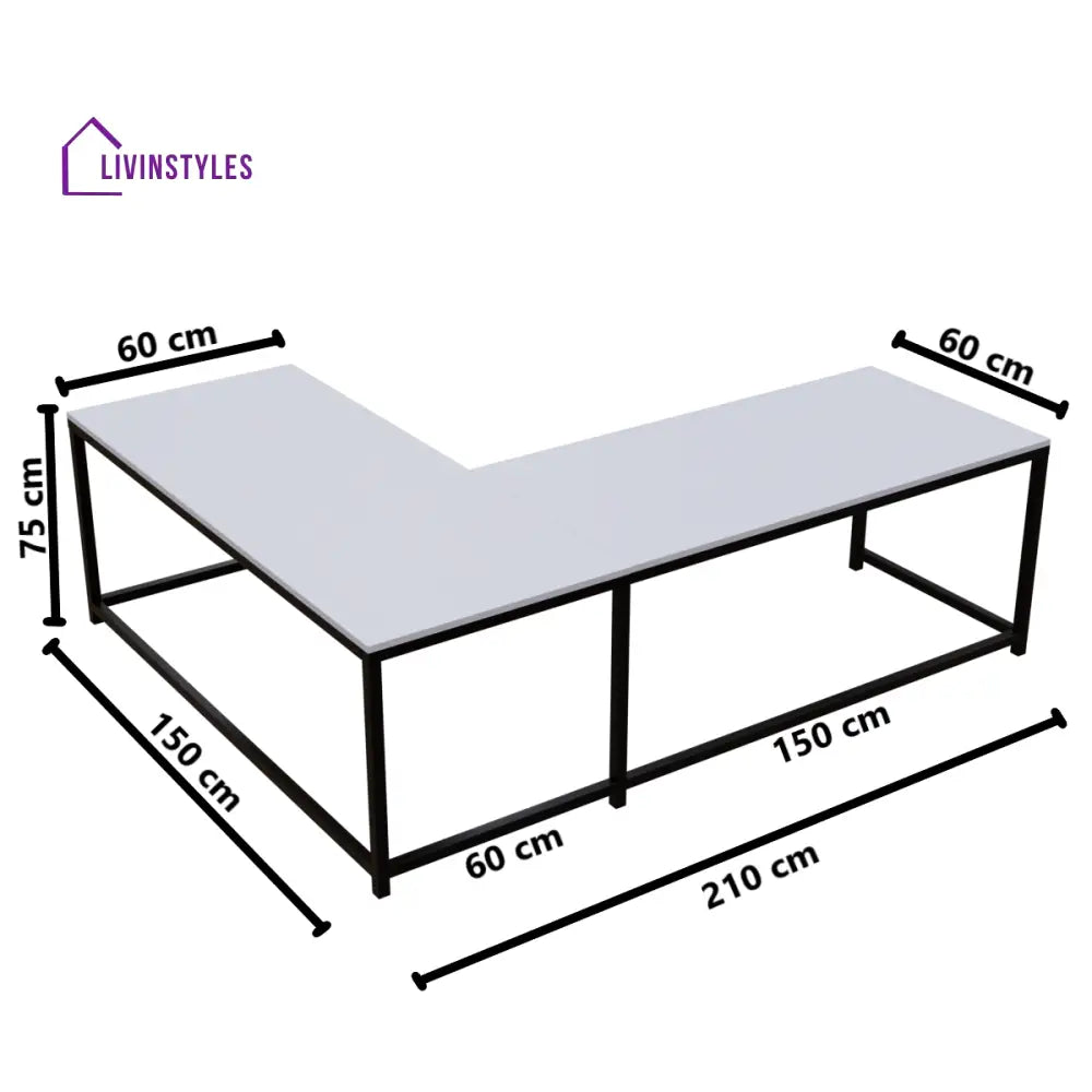Marshal Computer Table With Open Storage | Computer Table | Study Table for Home Art & Drafting Tables