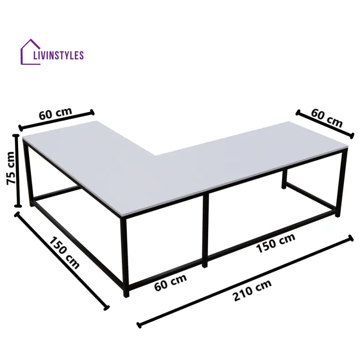 Marshal Computer Table With Open Storage | Computer Table | Study Table for Home Art & Drafting Tables