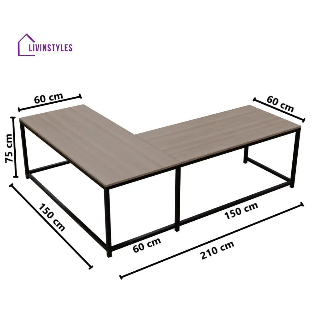 Marshal Computer Table With Open Storage | Computer Table | Study Table for Home Art & Drafting Tables