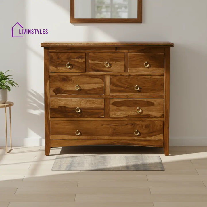 Marta sheesham wood chest of drawers