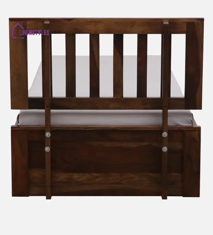 Bhawika Sheesham Wood Single Beds With Storage Bedroom Furniture Sets
