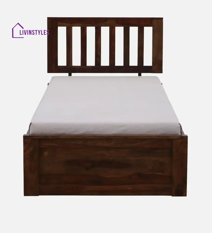 Bhawika Sheesham Wood Single Beds With Storage Bedroom Furniture Sets