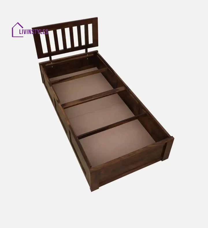 Bhawika Sheesham Wood Single Beds With Storage Bedroom Furniture Sets