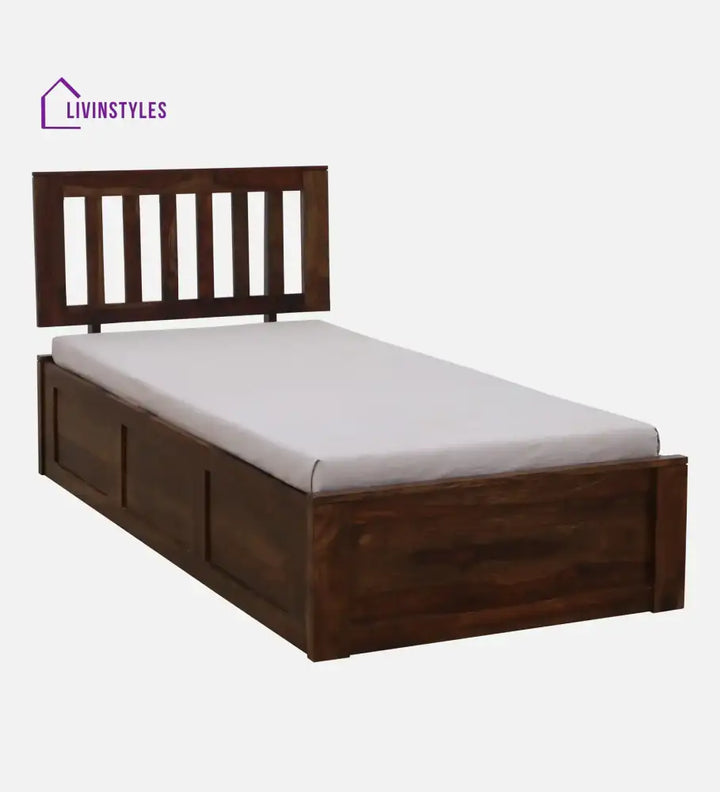 Bhawika Sheesham Wood Single Beds With Storage Bedroom Furniture Sets