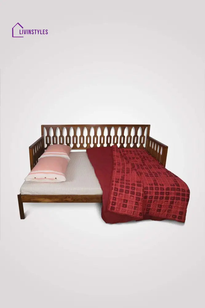 Andaman Teak Wood Pull Out Bed PULL OUT BEDS