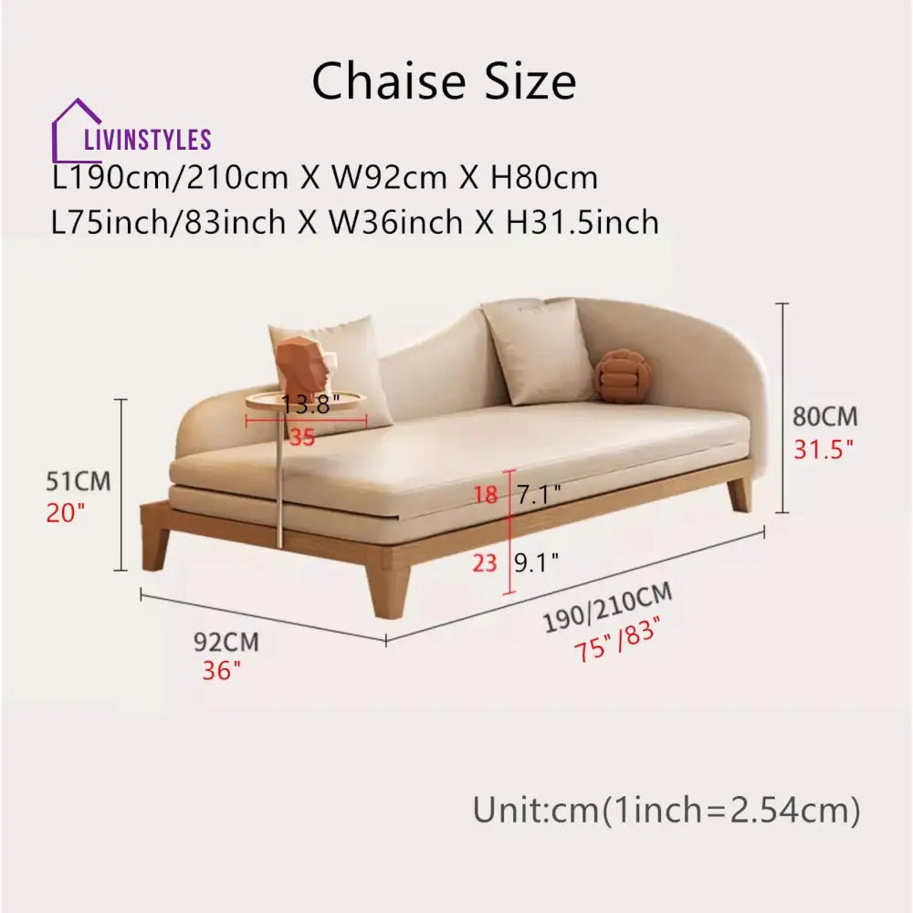 Lounge Chaise Sofa Bed