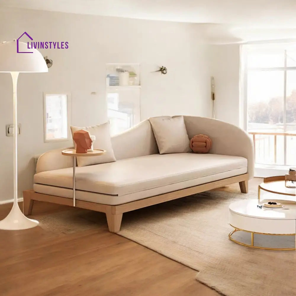 Lounge Chaise Sofa Bed King Size (Sofa 210 L x 92 W x 80 H) (Bed Size 210 L x 170 W x 80 H)