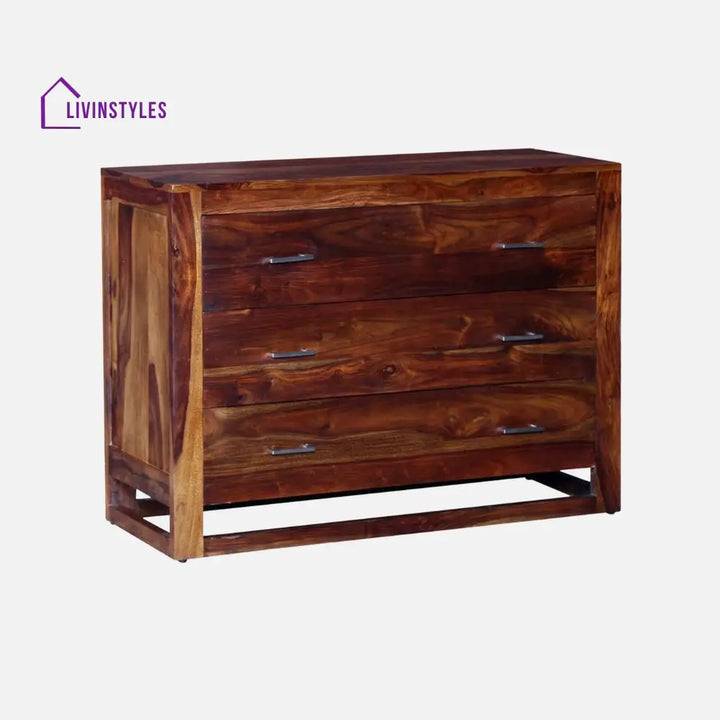 Martina sheesham wood chest of drawers
