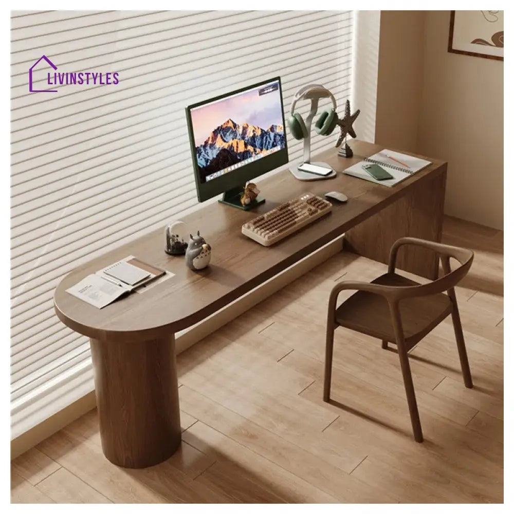 Masha Solid Wood Study Table for Students