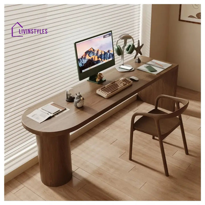 Masha Solid Wood Study Table for Students