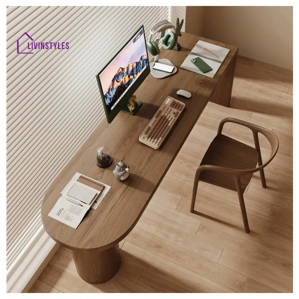 Masha Solid Wood Study Table for Students