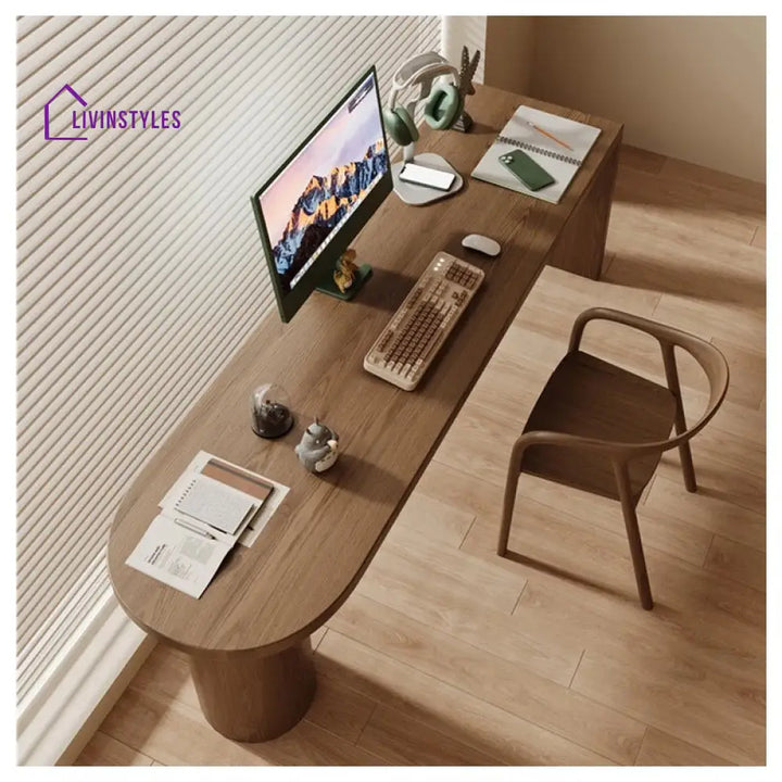 Masha Solid Wood Study Table for Students
