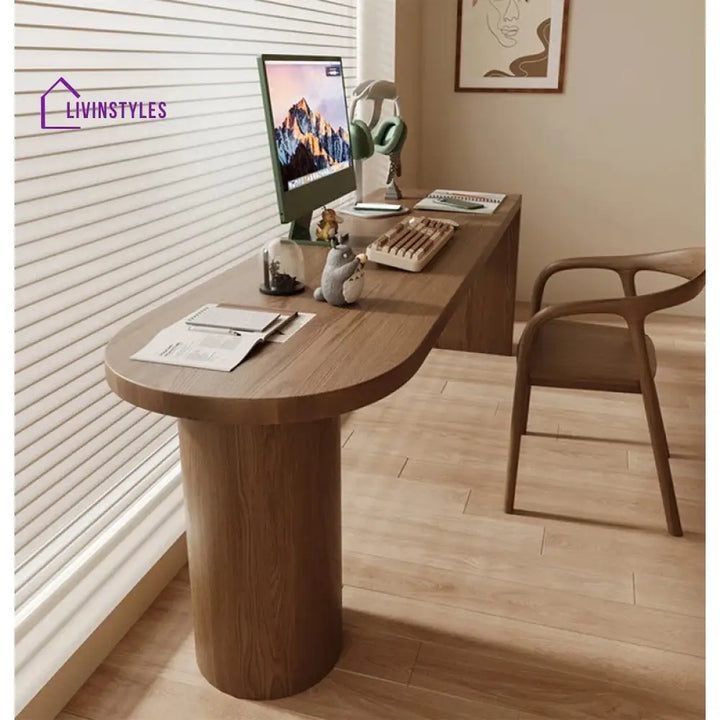 Masha Solid Wood Study Table for Students
