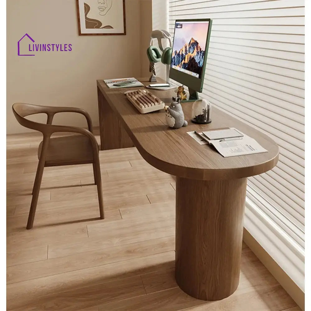 Masha Solid Wood Study Table for Students