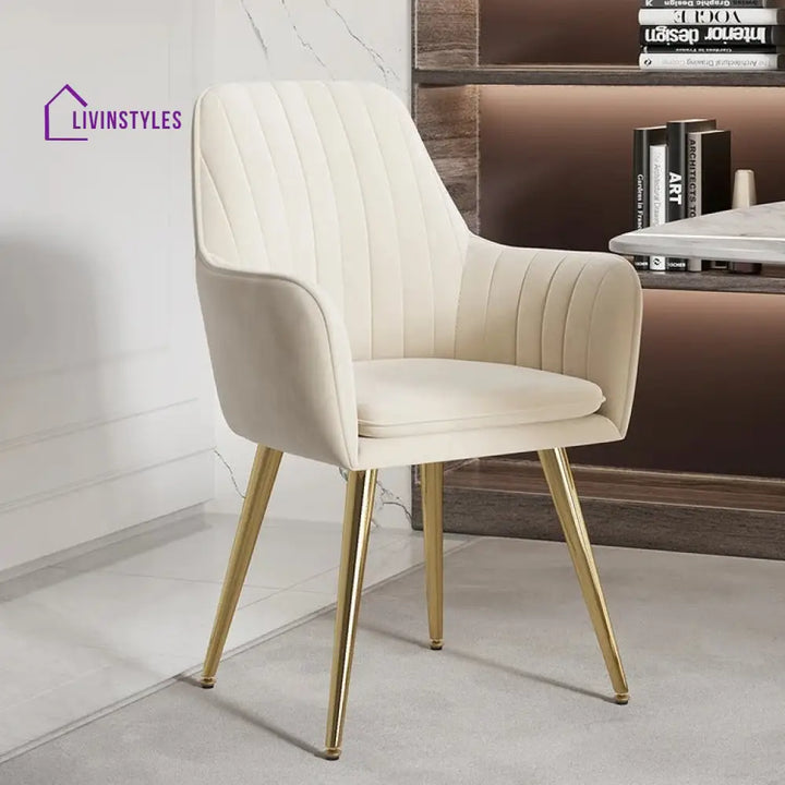 Masha Stainless Steel 6 Seater Dining Table Set | Stainless Steel Frame | Marble Top | Premium Upholstery Chairs
