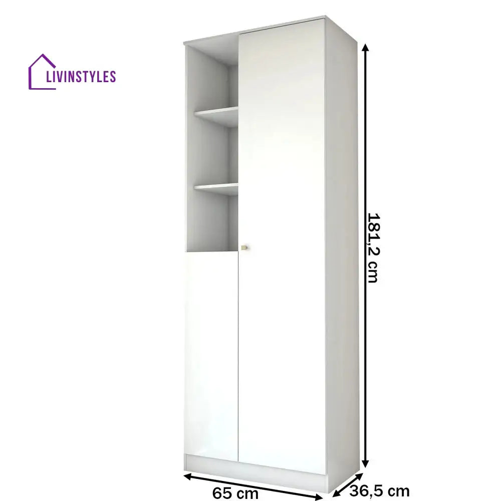 Masha White Shoe Rack