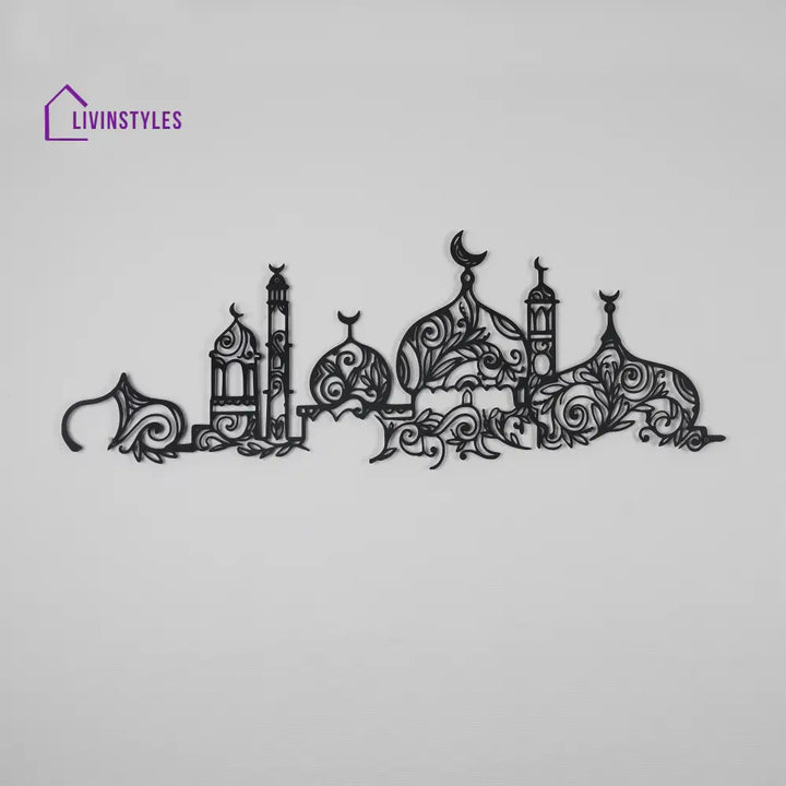 Masjid Metal Islamic Wall Art