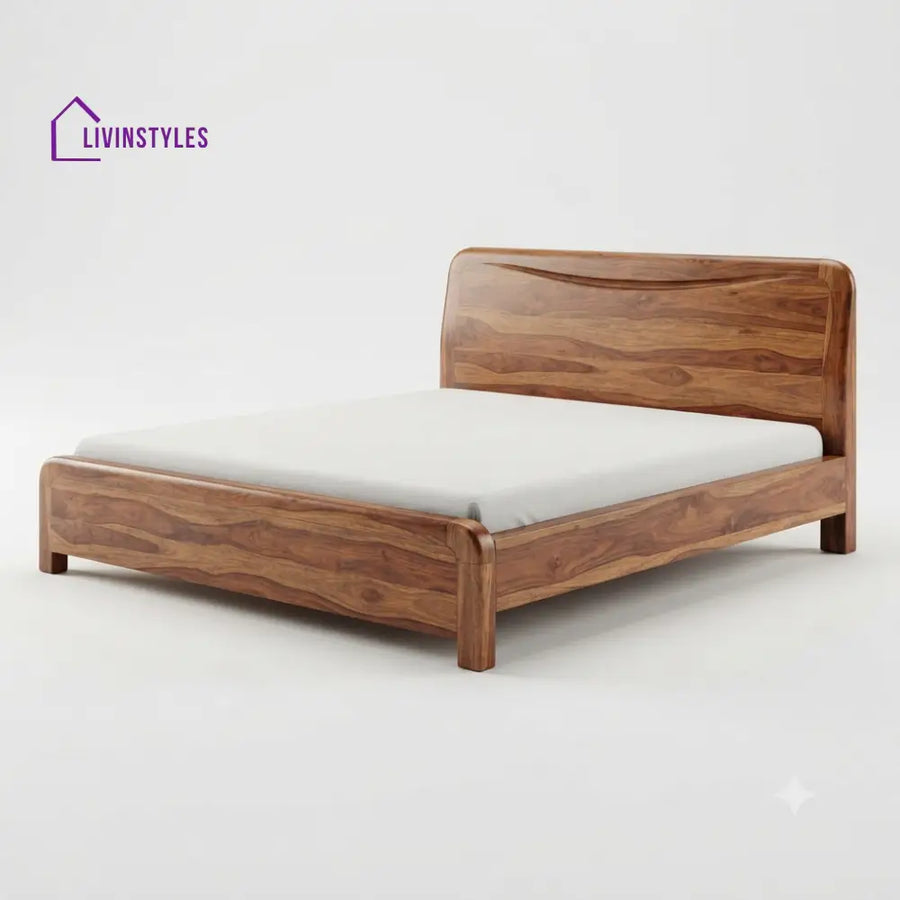 Matshidiso Wooden Double Bed | King Size Bed | Queen Size Bed - Bed Without Storage
