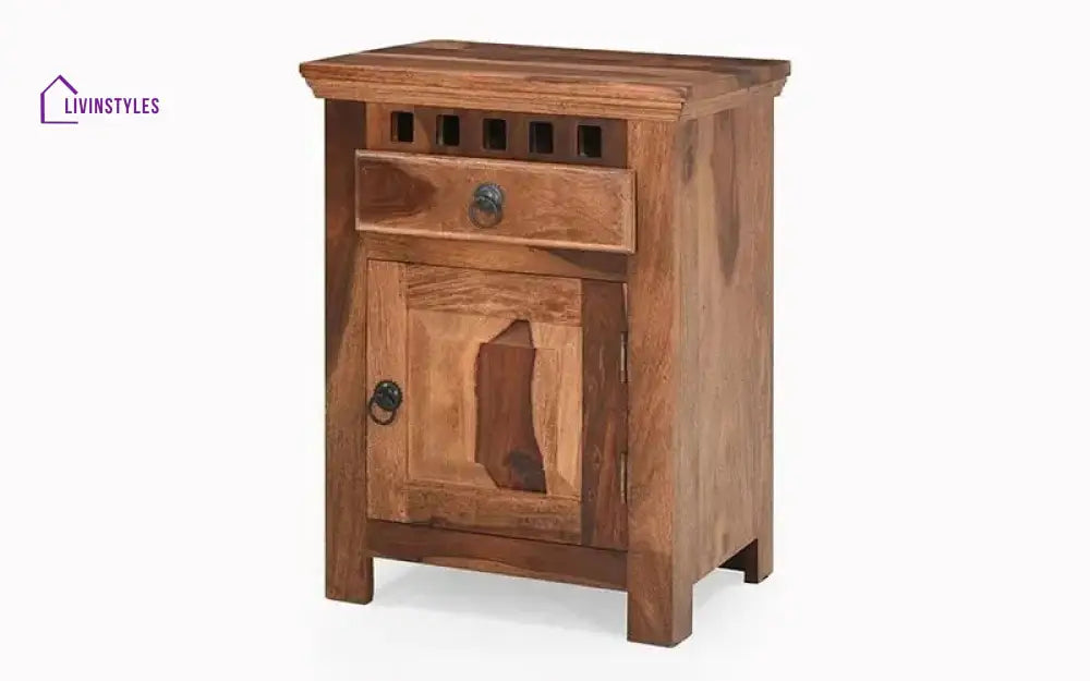 Kuber Solid Wood Bedside Tables Bedroom Furniture Sets