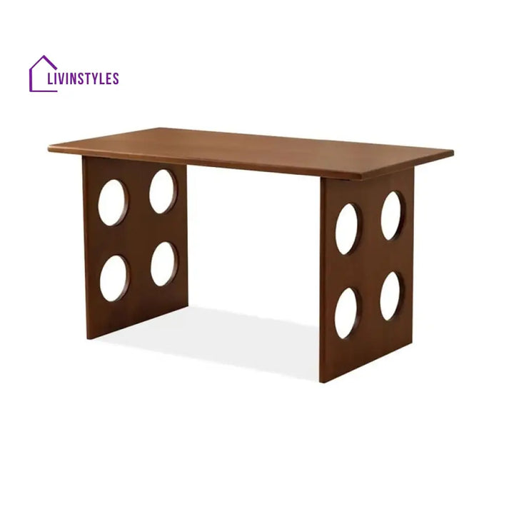 Matvey Solid Wood Study Table for Students