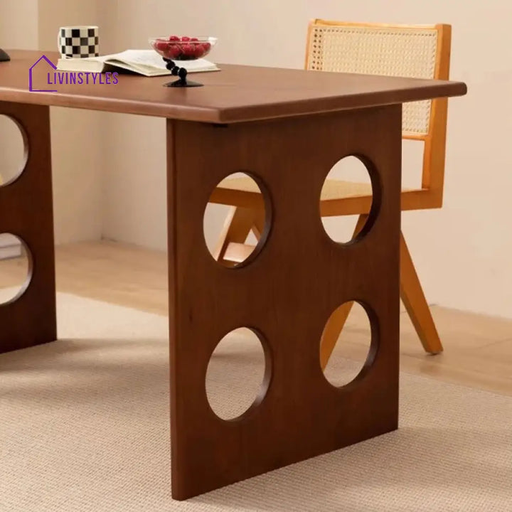 Matvey Solid Wood Study Table for Students