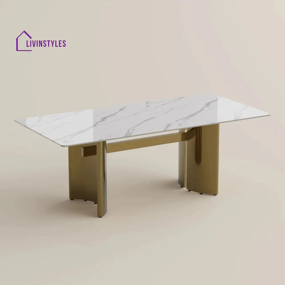Maxim Modern Rectangular Dining Table Set for 6