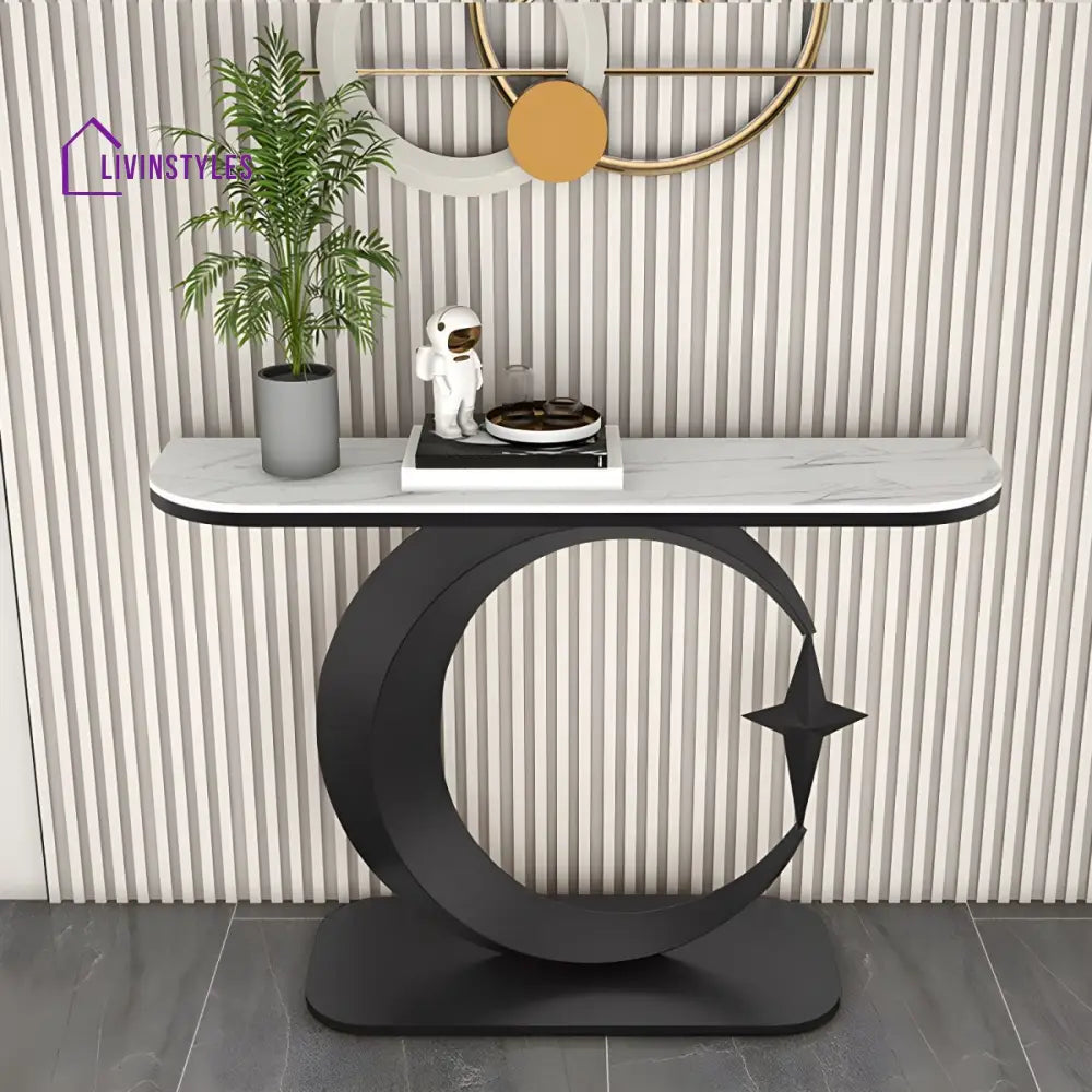 Maxim Stainless Steel Console Table for Living Room