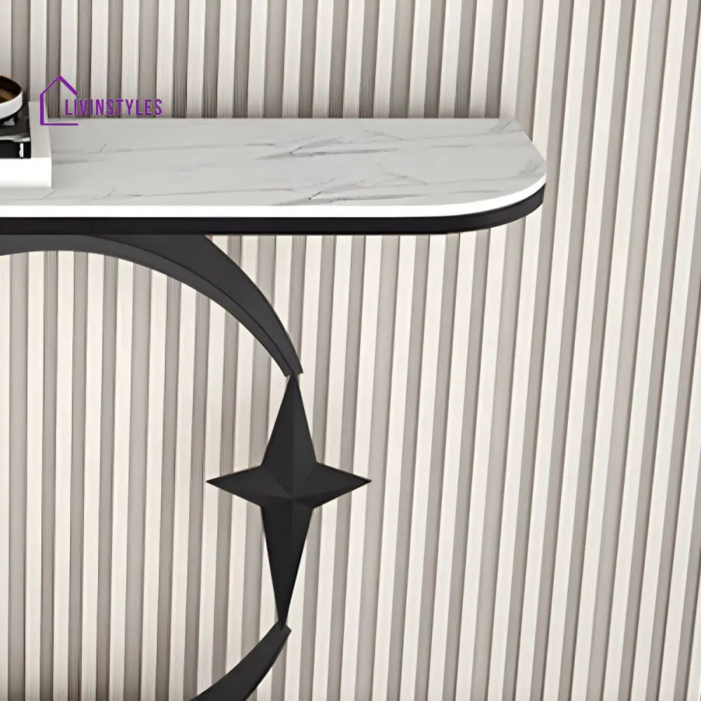 Maxim Stainless Steel Console Table for Living Room