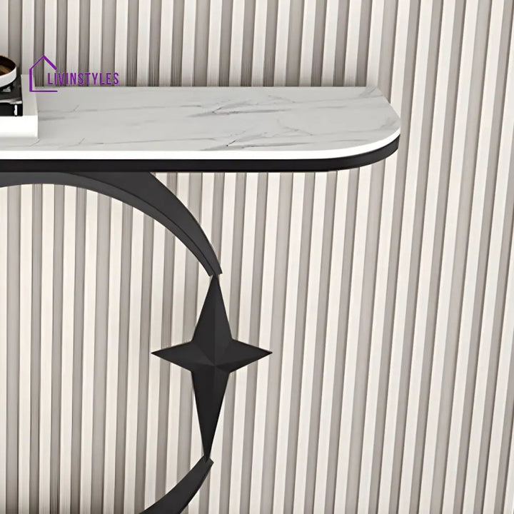 Maxim Stainless Steel Console Table for Living Room