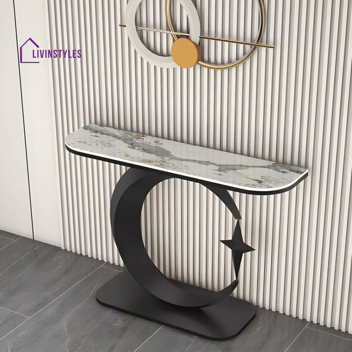 Maxim Stainless Steel Console Table for Living Room
