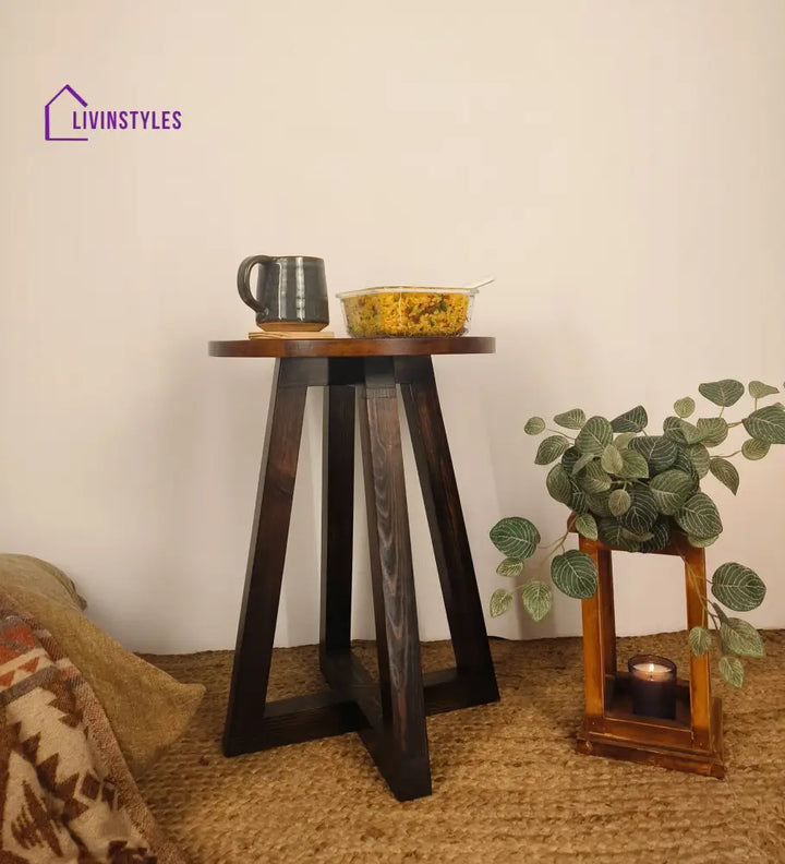Maxwell Solid Wood End Table Furniture