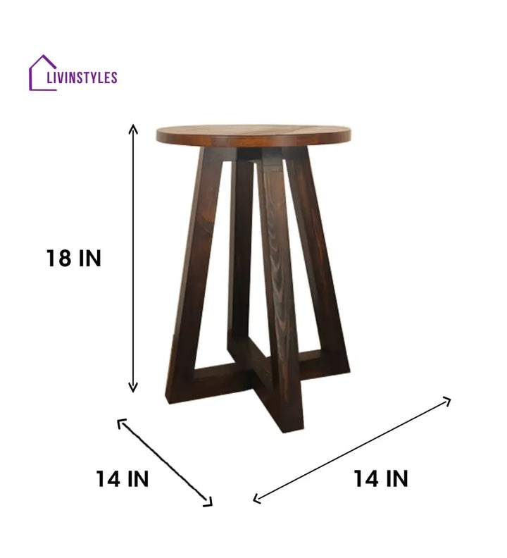 Maxwell Solid Wood End Table Furniture
