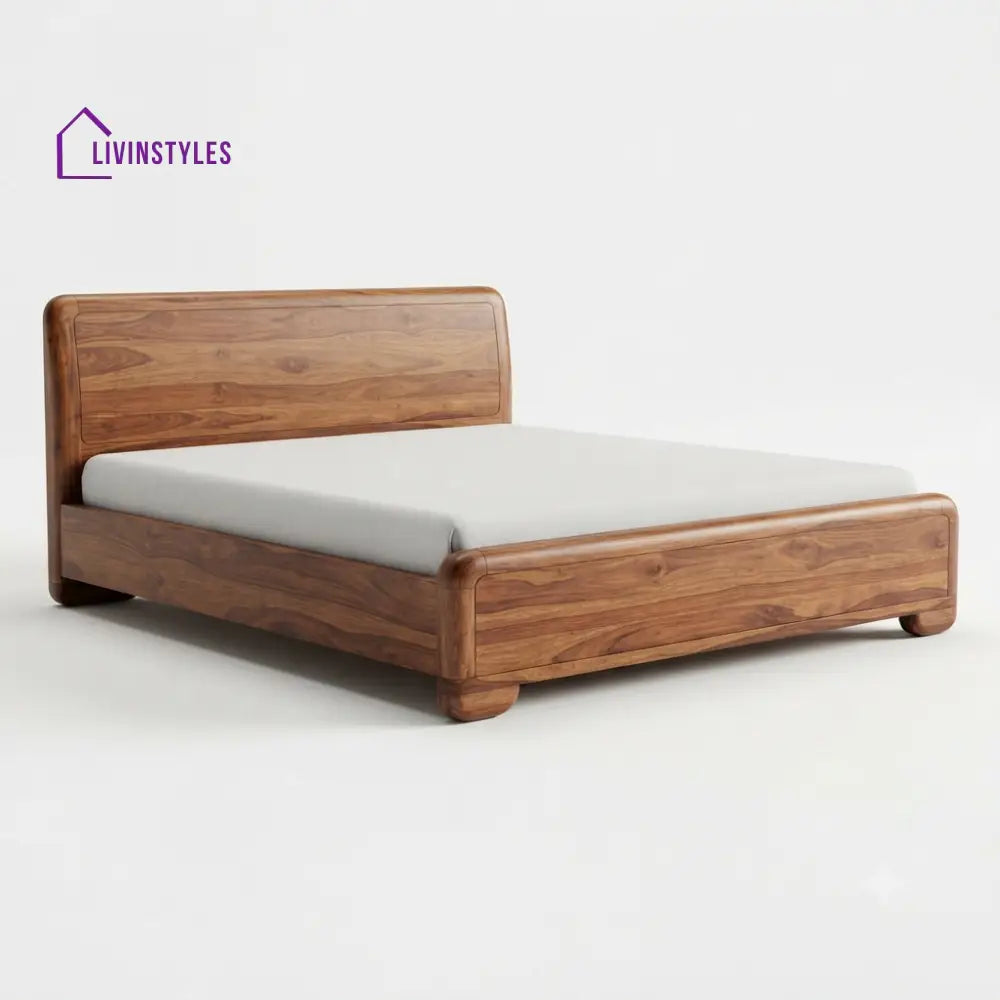Mbalenhle Wooden Double Bed | King Size Bed | Queen Size Bed - Bed Without Storage