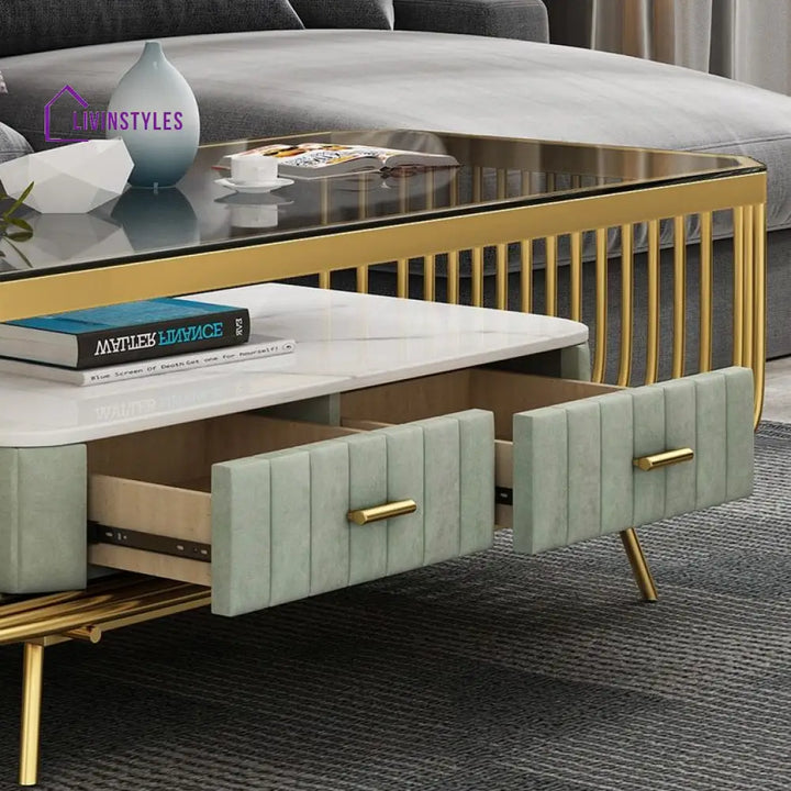 Meenakshi Rectangular Centre Table | Coffee Table|Teapoy For Living Room